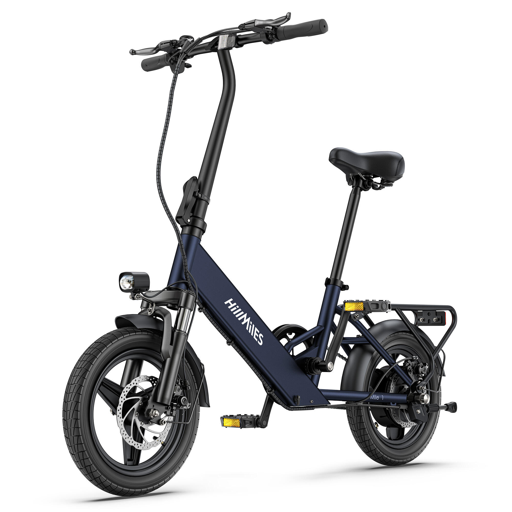 Bicicletă electrică pliabilă HillMiles Mile 1, 250W, 36V, baterie 10.4Ah