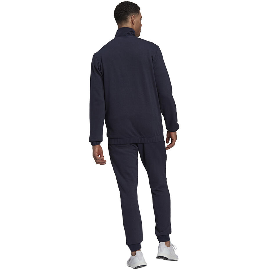 Fato de treino masculino adidas Satin French Terry Track Suit 3/7