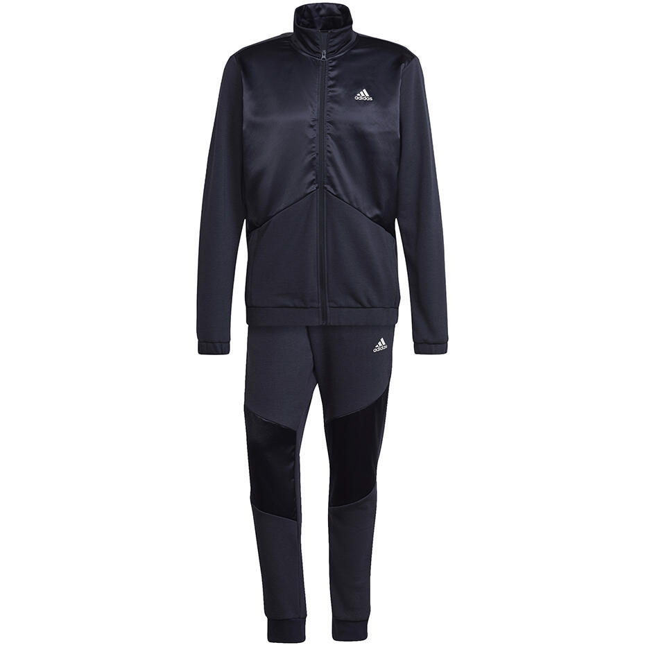 Fato de treino masculino adidas Satin French Terry Track Suit 2/7