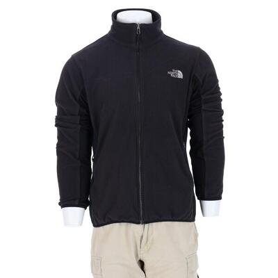 Tweedehands - dames fleece jas tnf zwart - zeer goede staat