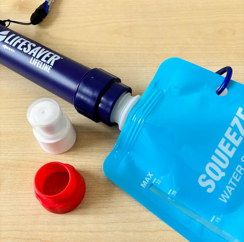 LifeSaver Lifeline Squeeze Pouch – 1L Lightweight Water Reservoir 4/4
