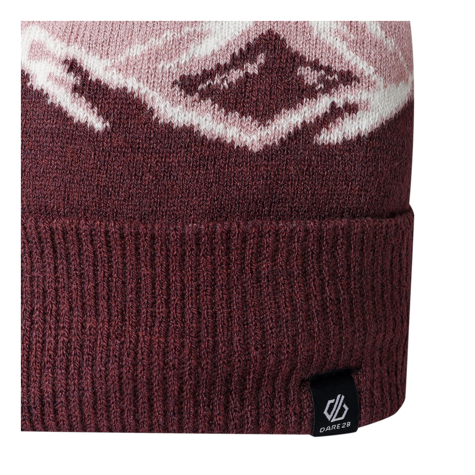 Childrens/Kids Fernie Bobble Hat (Fig/Lilas) 3/4