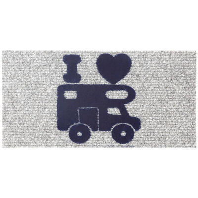 Brunner hello camper - deurmat 25 x 50cm