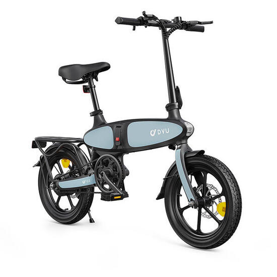 Vélo Électrique Pliable DYU C2, Batterie 48V 7.5Ah, Autonomie 40-60km