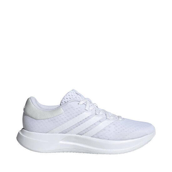 Chaussures running adidas homme Climacool, textile blanc.