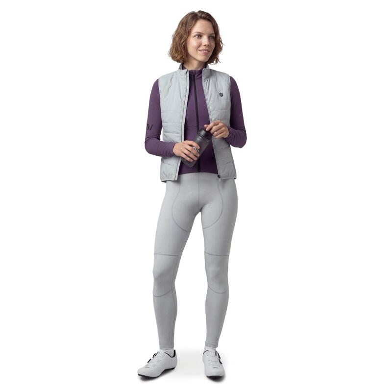 Colanți cu bretele pentru pentru femei SRX Premier-W Gray Gri