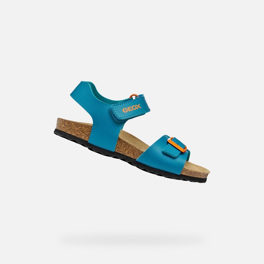 bleu / orange