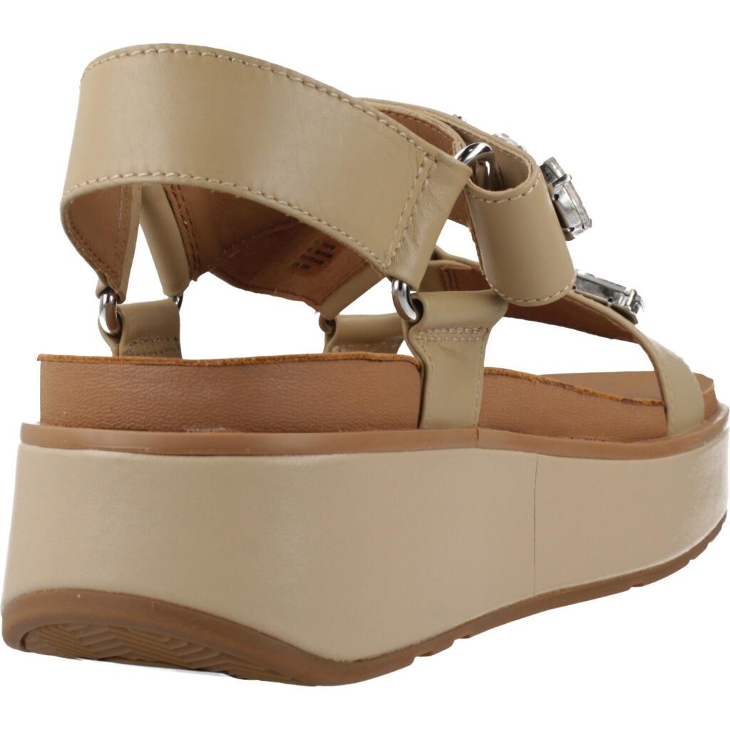 FITFLOP FitFlop Gen-FF Max Ultra-Jewel  Leather Back-Strap Sandals  CAPPUCCINO 3/7