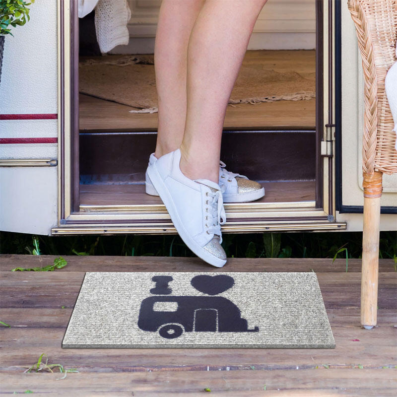 Brunner Hello Caravan - deurmat 50 x 25cm 3/4