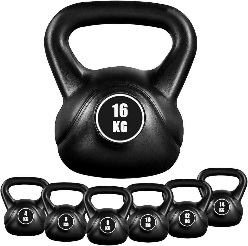 Kettlebell Pesa Rusa Explosive 16 kg con Revestimiento de Vinilo 3/3