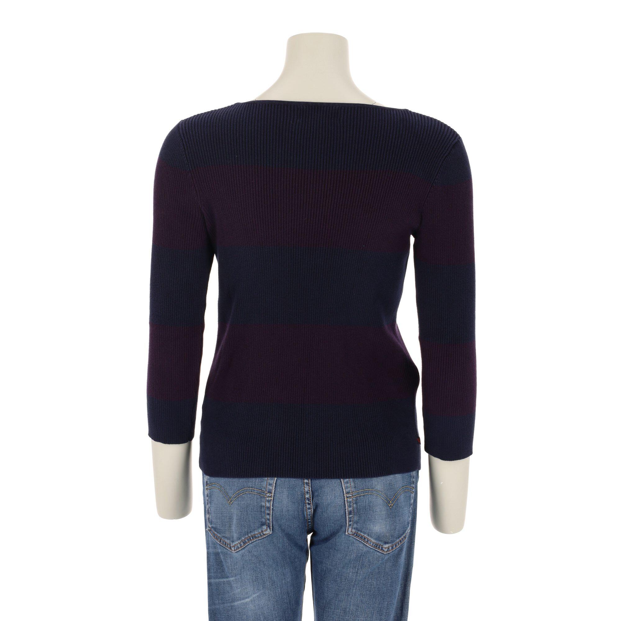 Reconditionné - Pull Femme Marine - Très Bon État 2/7