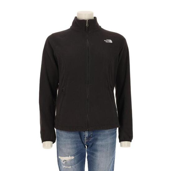 Second life - Damen TNF schwarze Fleecejacke - In sehr gutem Zustand