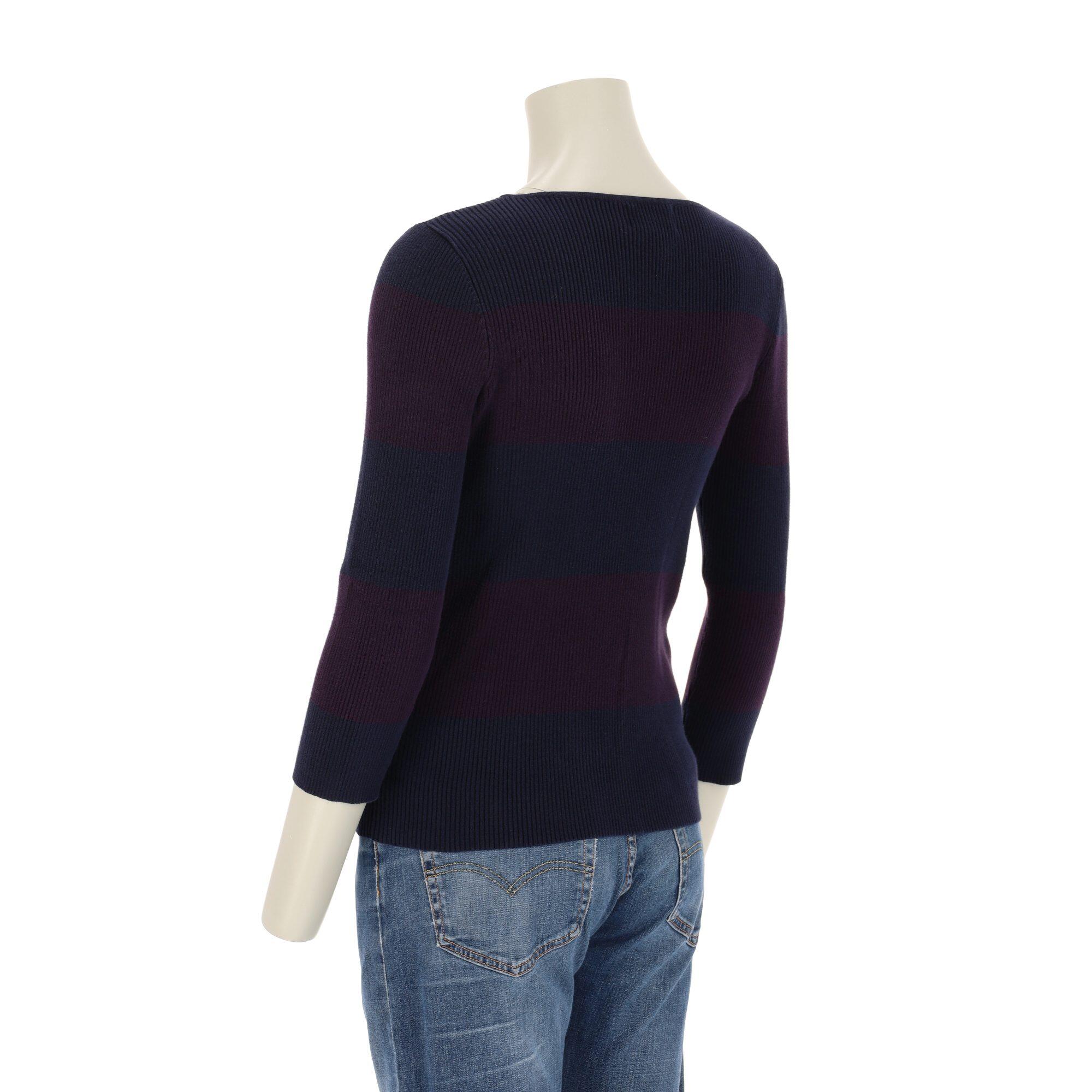 Reconditionné - Pull Femme Marine - Très Bon État 5/7