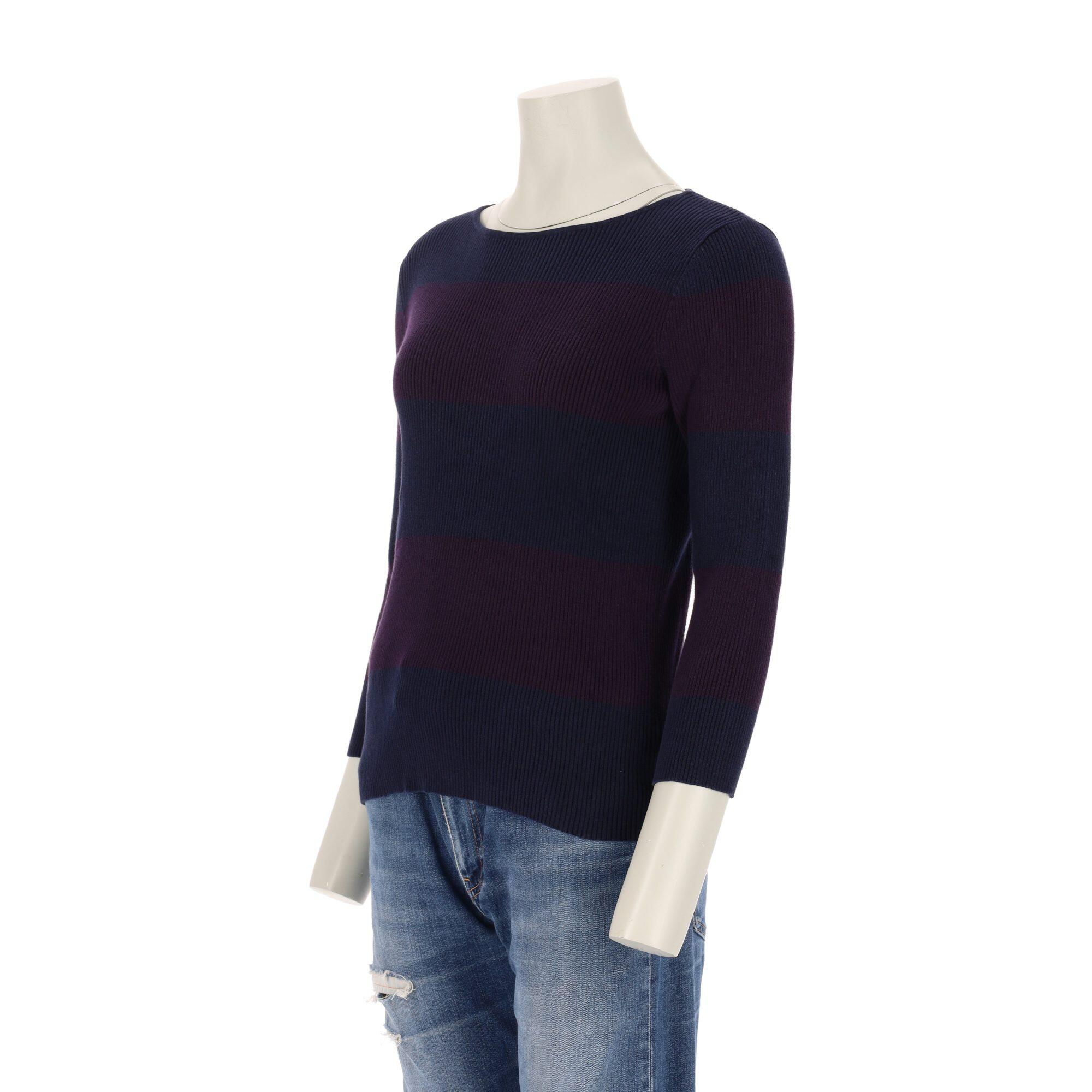 Reconditionné - Pull Femme Marine - Très Bon État 4/7