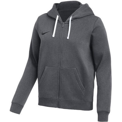 Nike dames hoodie met rits donkergrijs