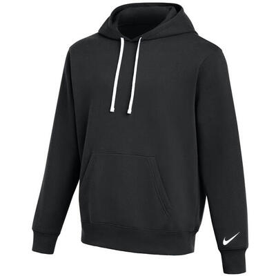 Nike hoodie heren fleece katoen zwart