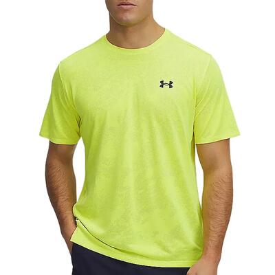 Heren under armour ua tech vent geel sport t-shirt