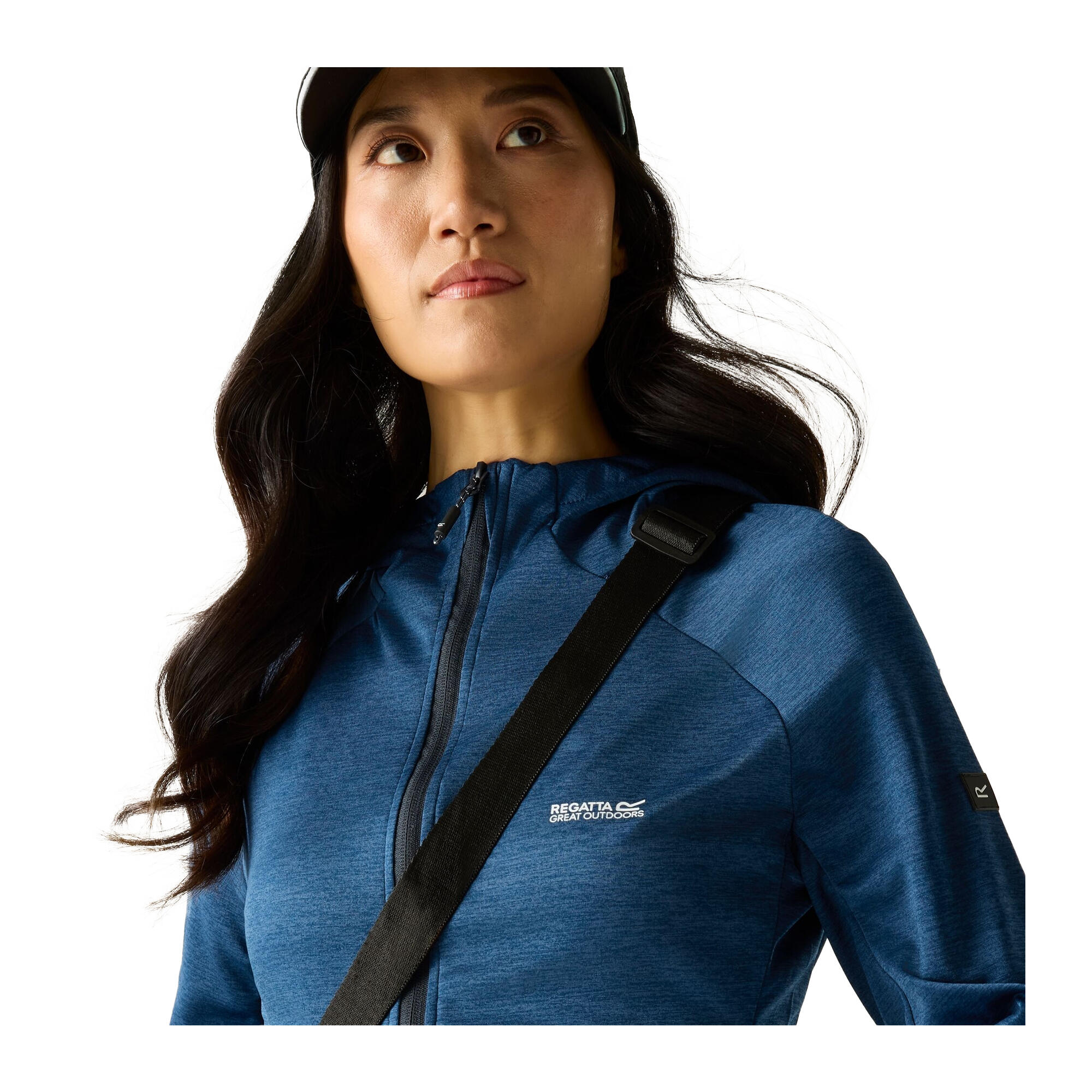 Veste Polaire FERNA Femme (Bleu Aviateur) 4/5