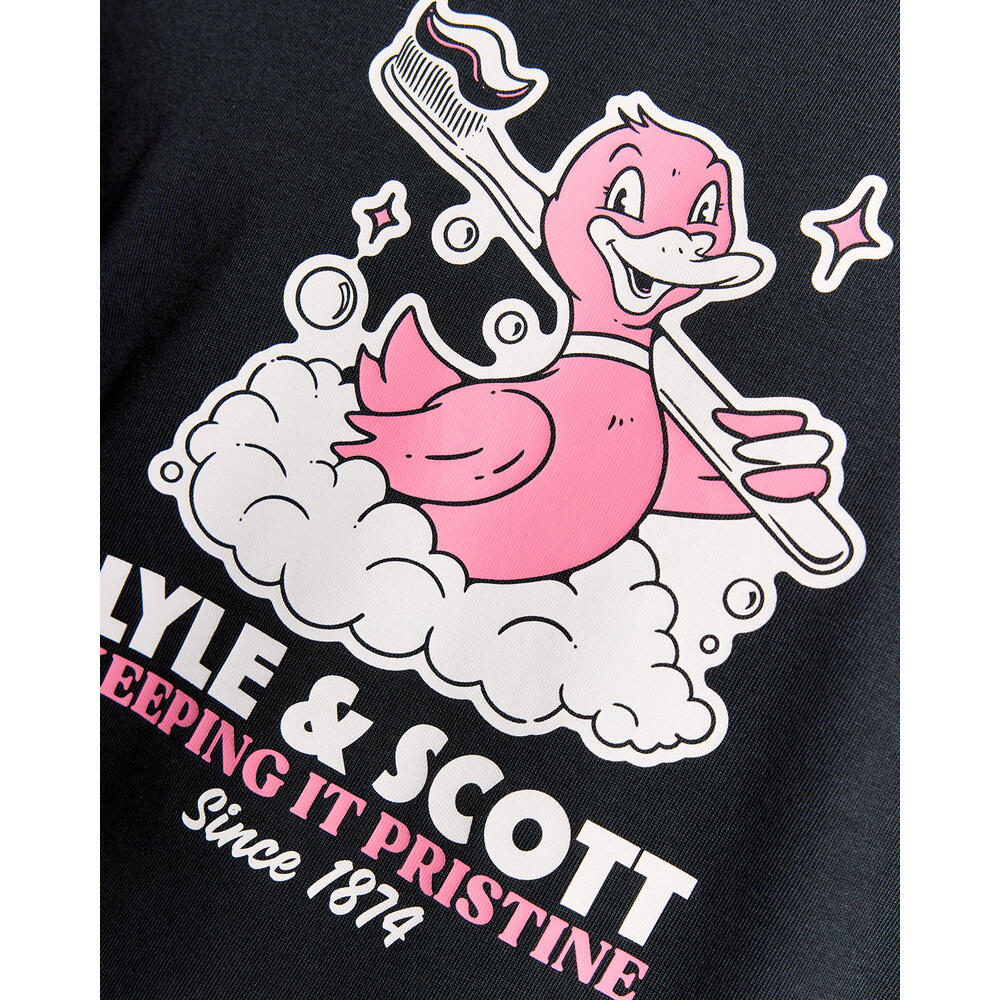 T-shirt grafica Lyle & Scott Rubber Duck 6/6
