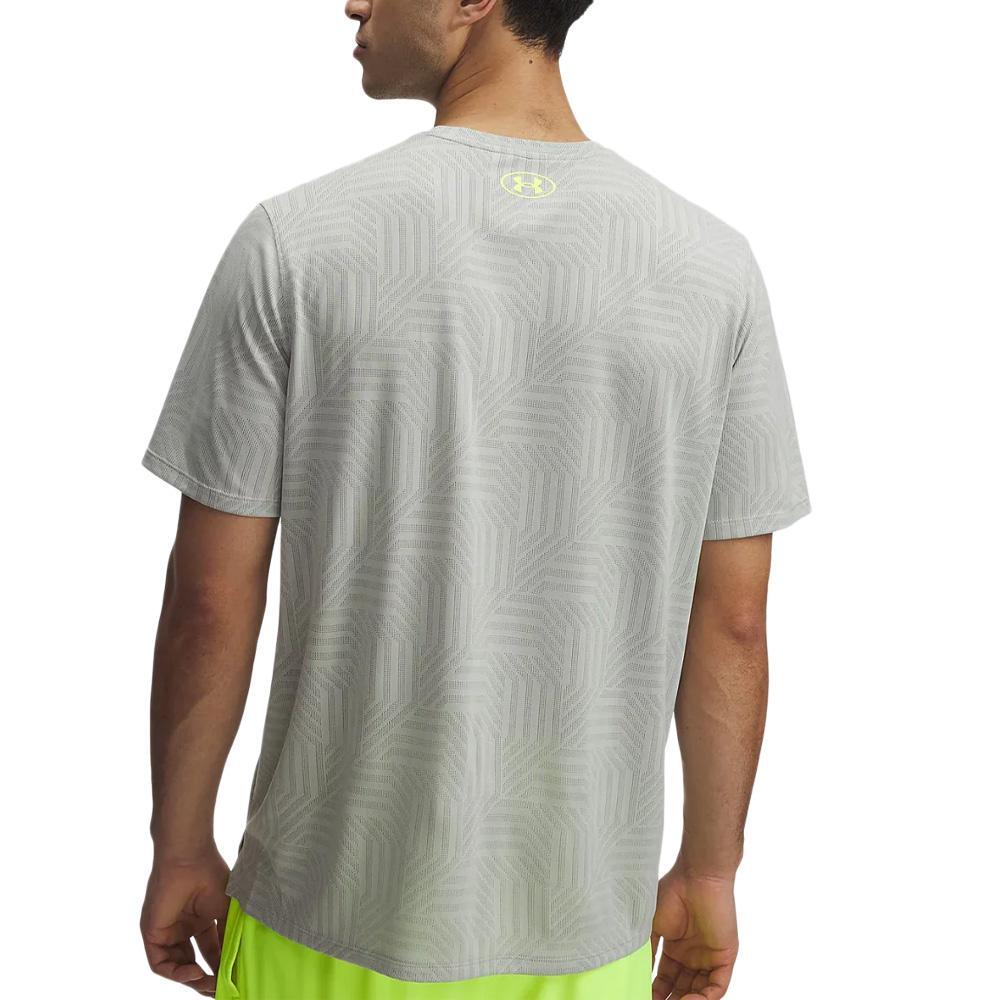 Camiseta Deportiva Verde Hombre Under Armour UA Tech Geotessa 2/2