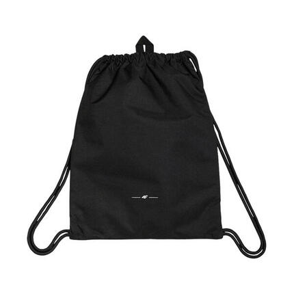 4F Rucksack schwarz 15 L, Zugband