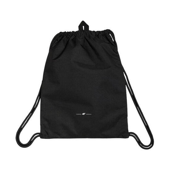 4F Rucksack schwarz 15 L, Zugband