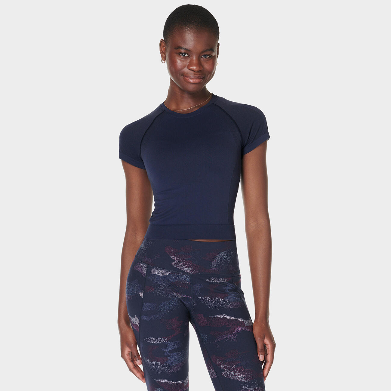 T-shirt Sweaty Betty Athlete Crop Seamless 3/7