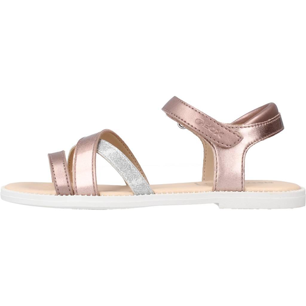 Sandálias Menina Geox J Sandália Karly Menina Rosa 2/5