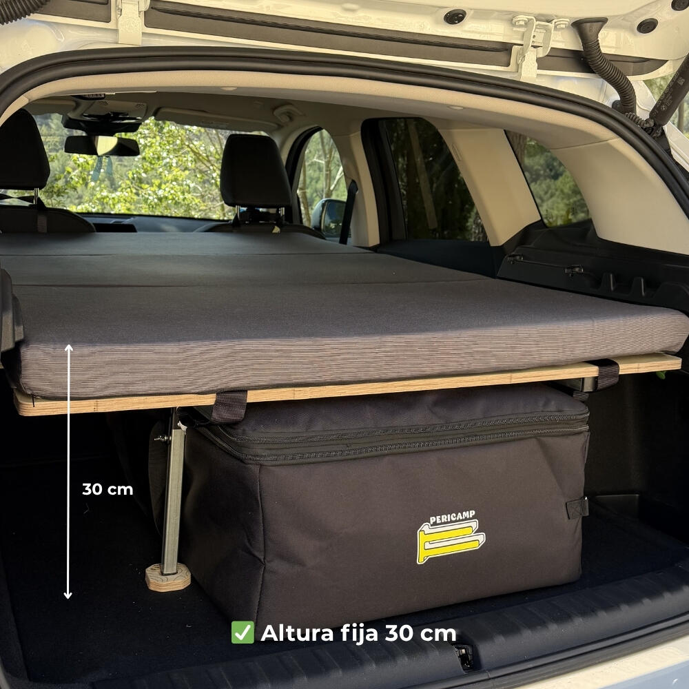 Lit de voiture pliable pour 2 personnes, dimensions ajustables, forAll 4/7