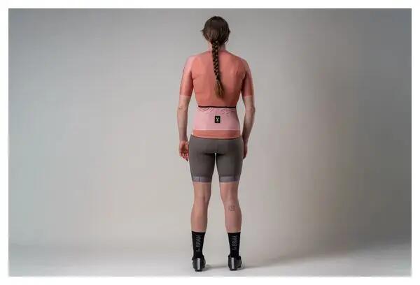LeBram Glières Women's Jersey met korte mouwen Terracotta Pink 7/7