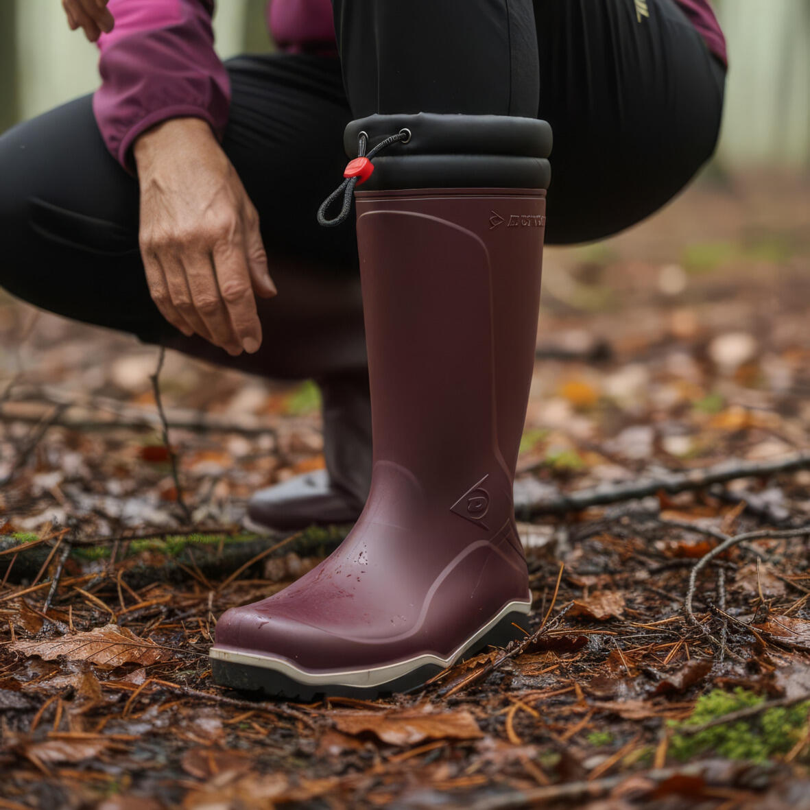 DUNLOP Laarzen MU0KV45 Blizzard Bordeaux/Grijs/Zwart 4/5