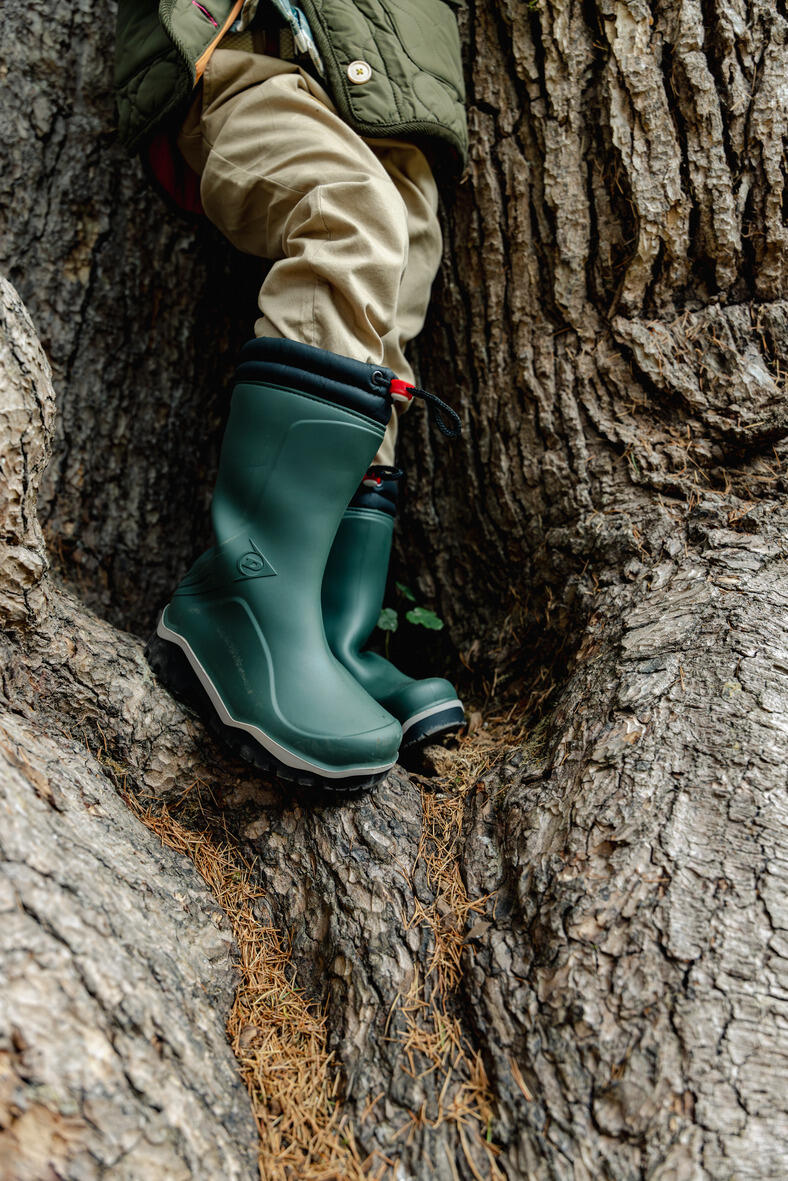 DUNLOP Bottes MK0KL45 Vêtements pour enfants Vert Blizzard/Gris/Noir 6/6