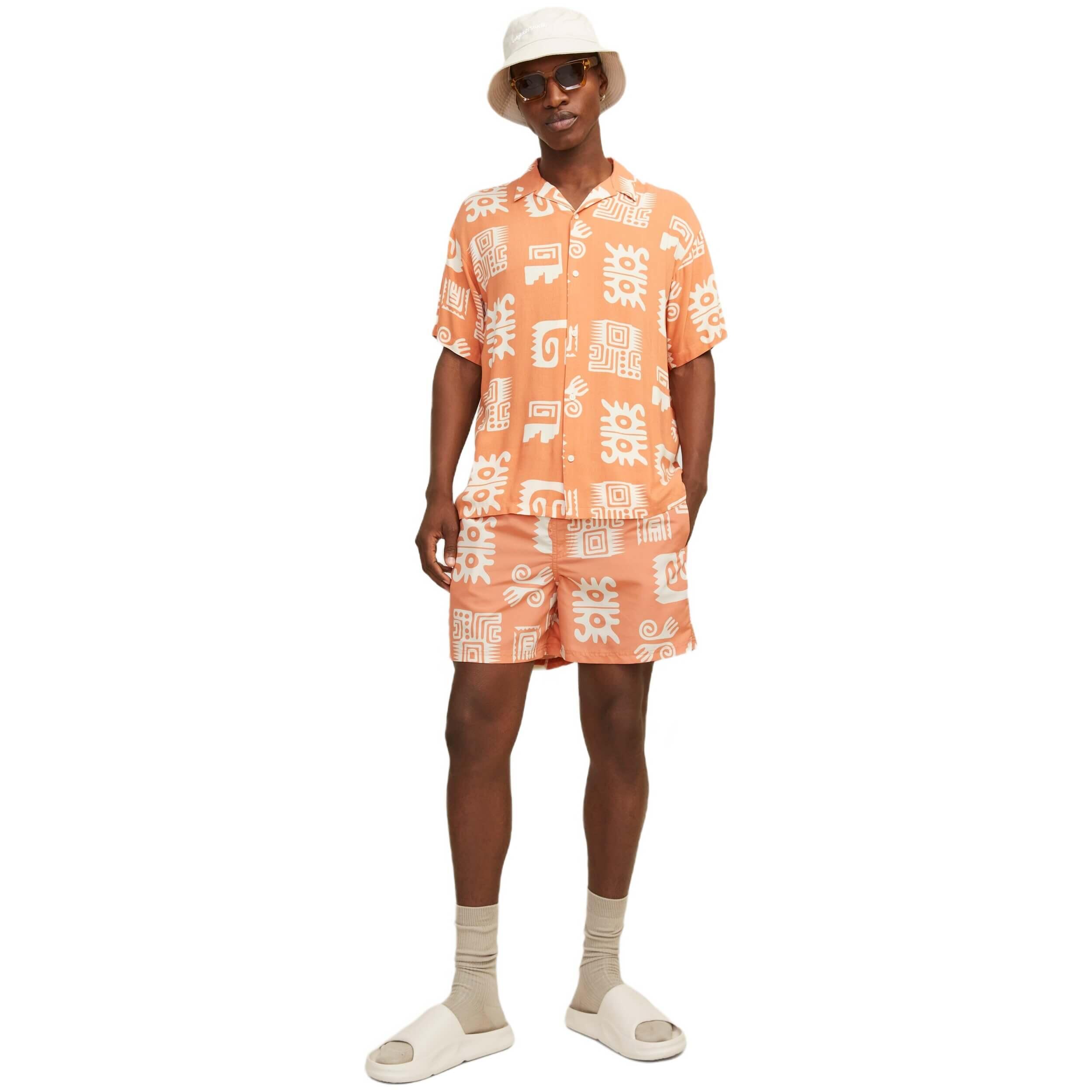 Bañador Jack&jones modelo 12257049-Carnelian para hombre 5/5