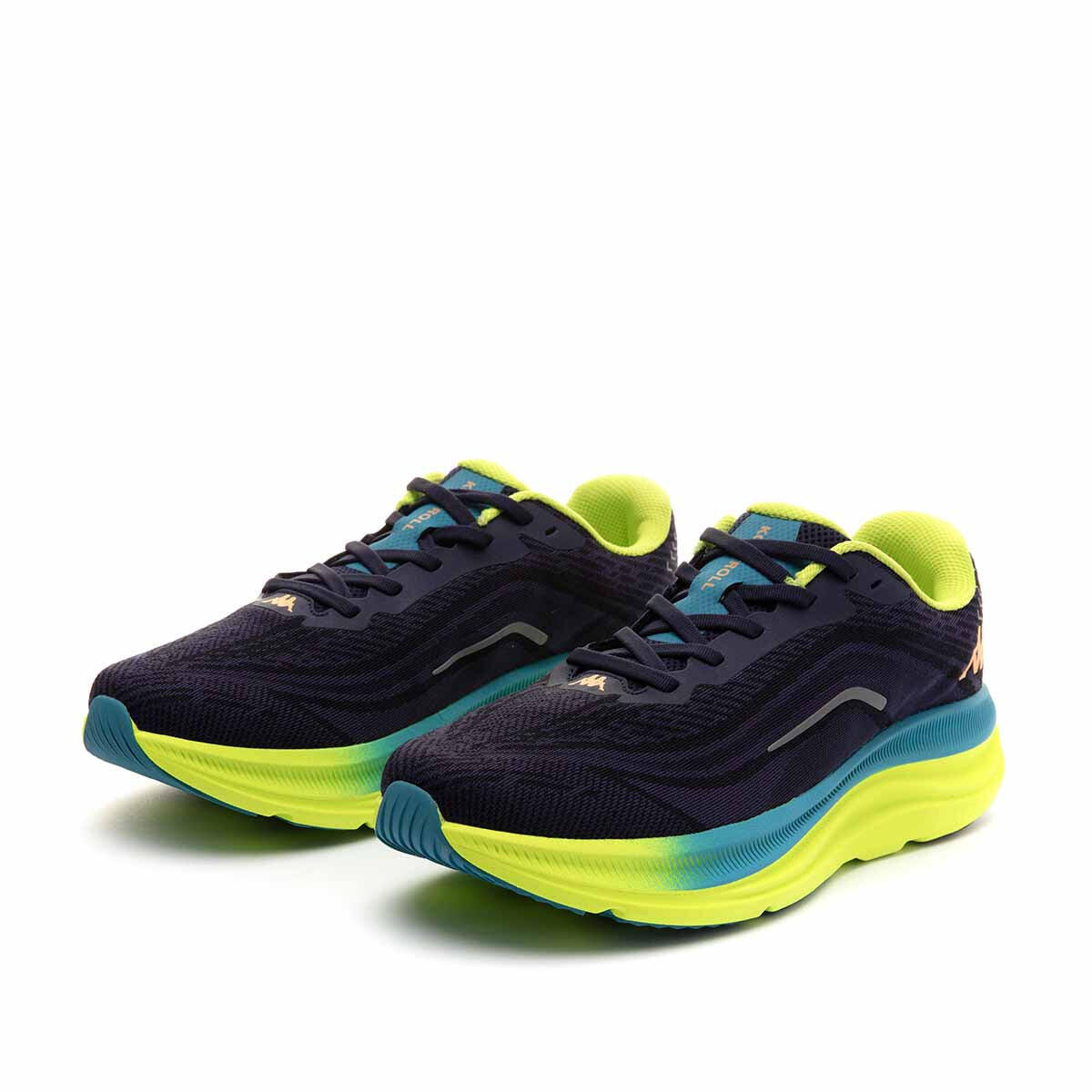 Sneakers da uomo donna in poliestere blu da running 2/7