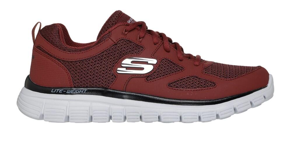 Skechers Leshur Track 52635 BBK Uomo Sneakers Nere Sportive Leggere Comode EU 41 3/7