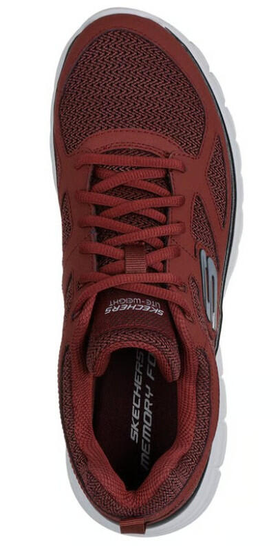 Skechers Leshur Track 52635 BBK Uomo Sneakers Nere Sportive Leggere Comode EU 41 2/7