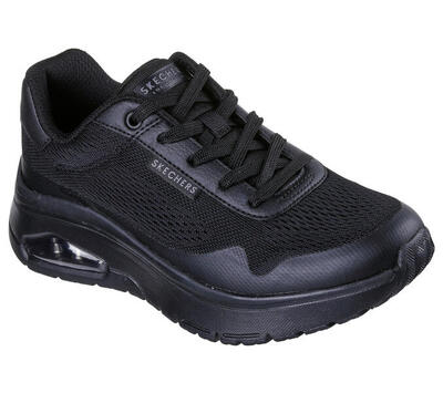 Skechers 177794-BBK Uno Flex Spring On Air Donna Nero EU 36