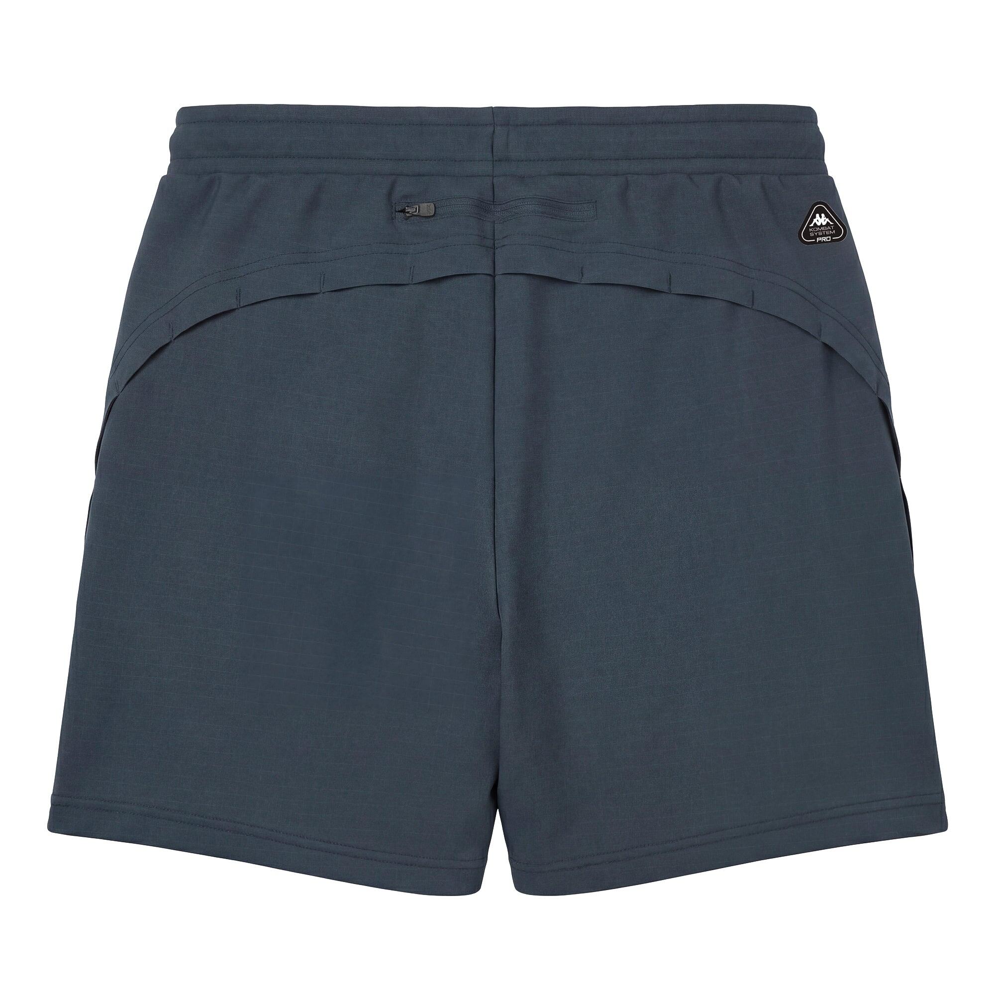 Pantaloncini sportivi da uomo in poliestere blu da running 2/2