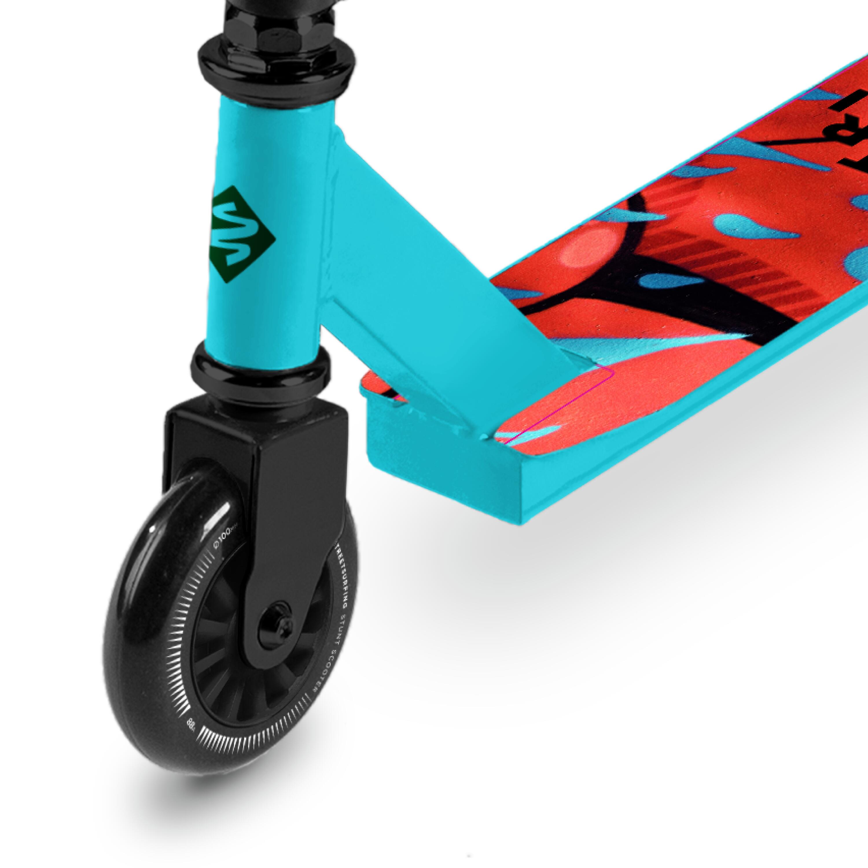 Trotinete de Acrobacias Trickster Blue Splash 2/7