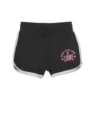 Pantaloncino bambina Leone 1947 Apparel in mesh spugna. Leggero e comodo.