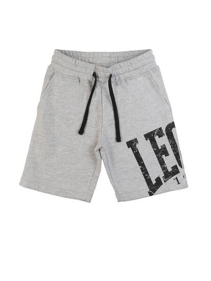 Short enfant Leone Boxing en coton non brossé