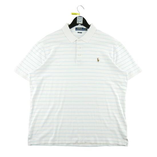 Reconditionné - Polo manches courtes Homme Blanc - Bon État