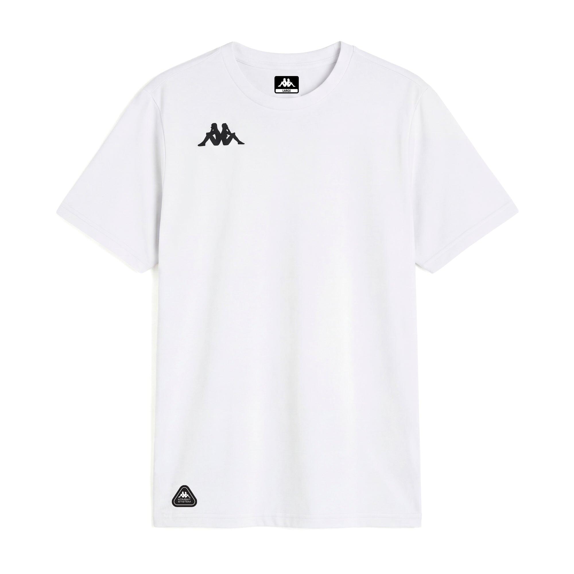 T-shirt da bambino in poliestere bianco da training 2/6