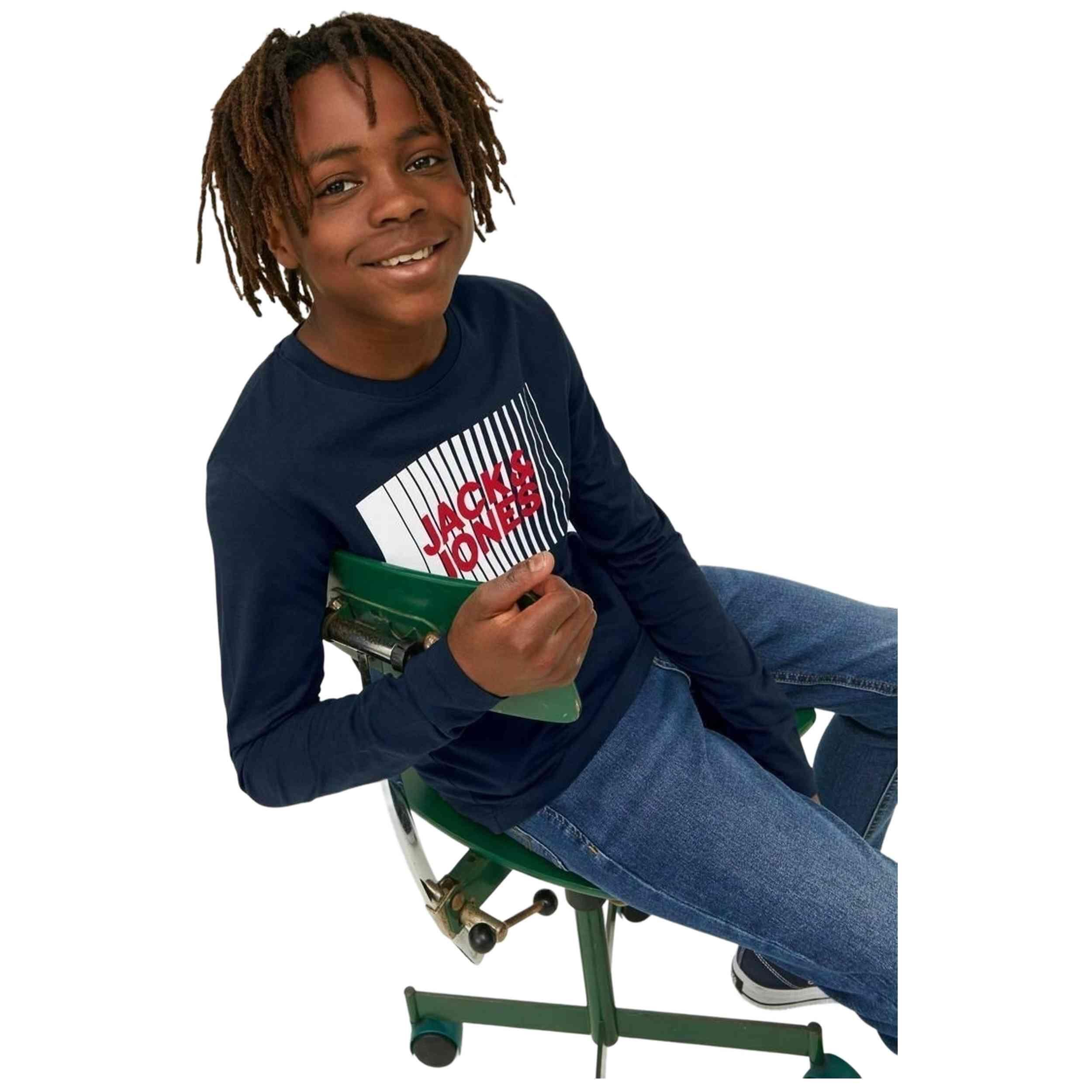 Camiseta de manga larga Jack&jones modelo 077-50276647371091 para niños 5/5