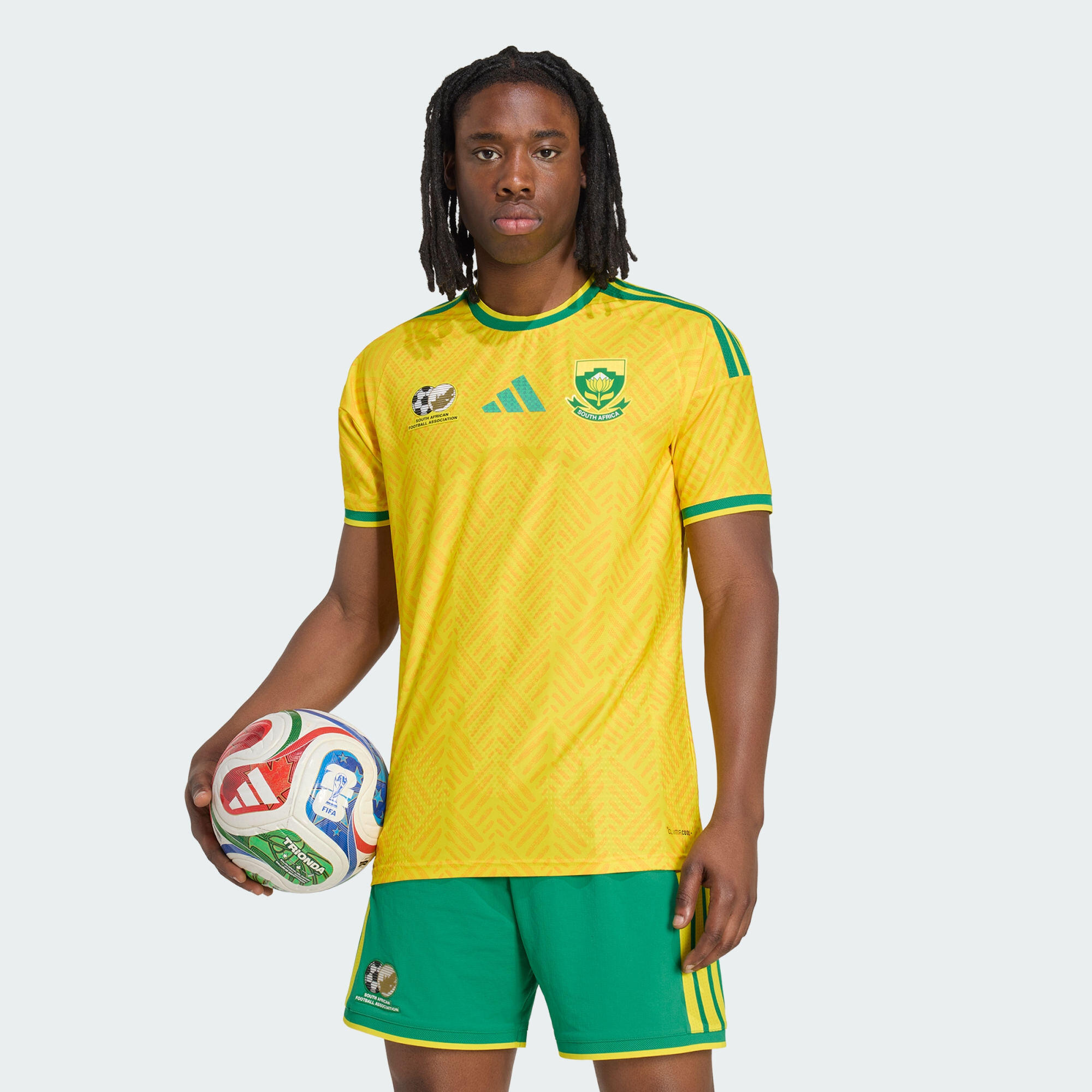 South Africa 26 Home Authentic Jersey 2/7