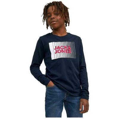 T-shirt met lange mouwen jack&jones model 077-50276647371091 voor jongens