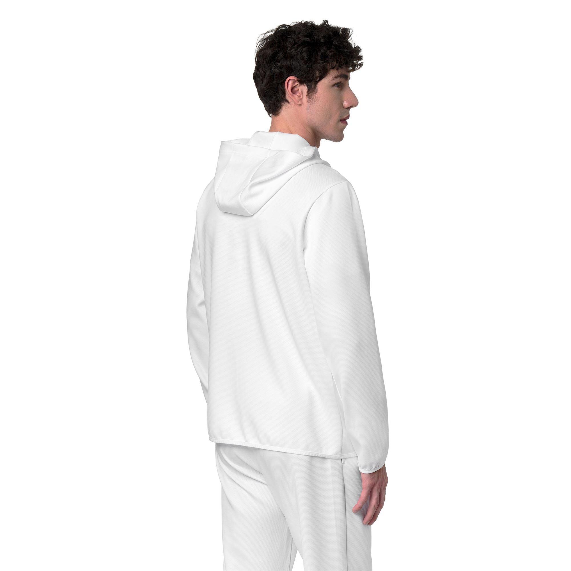 Sweat-shirt à capuche zippé pour homme blanc pour #n/d 6/6