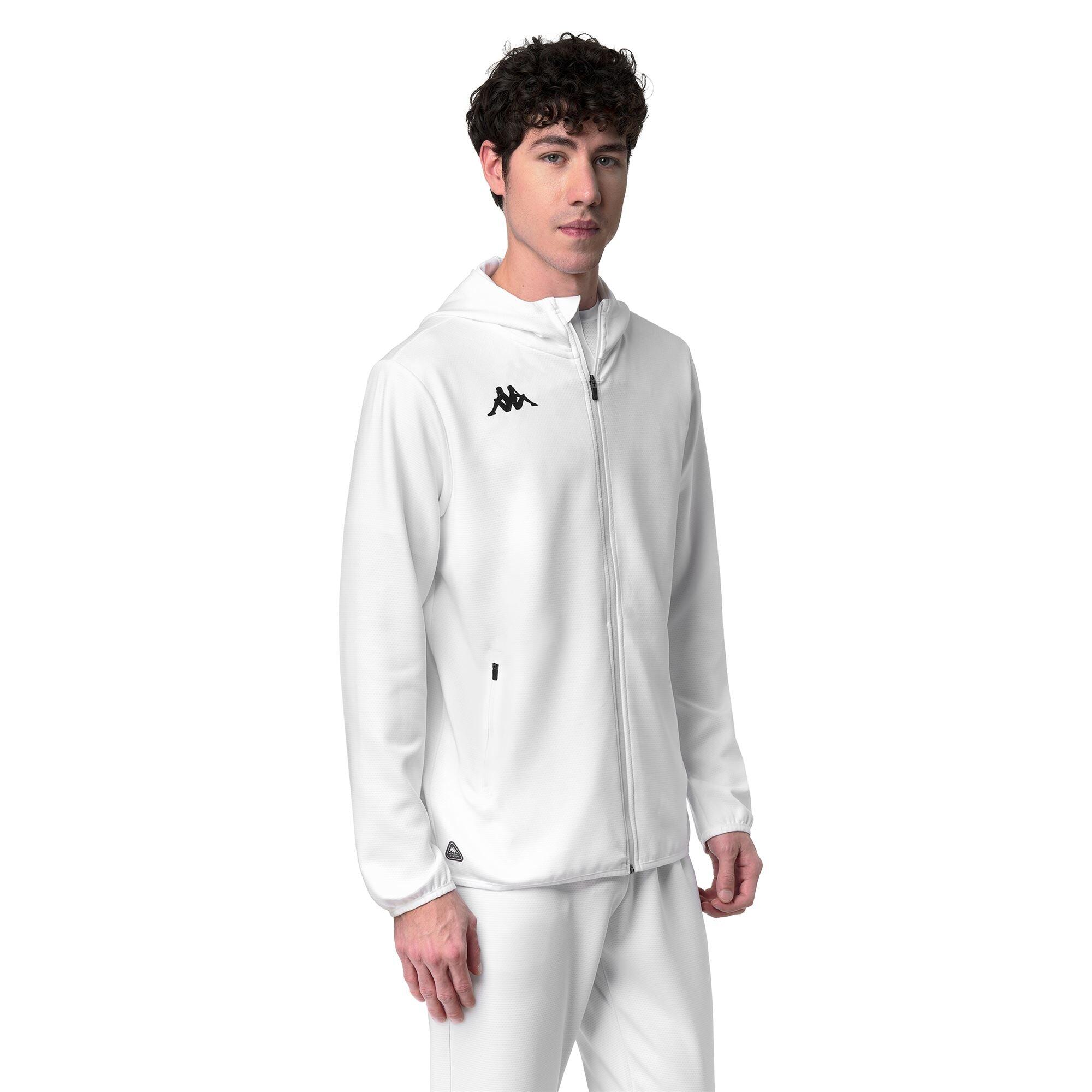 Sweat-shirt à capuche zippé pour homme blanc pour #n/d 4/6