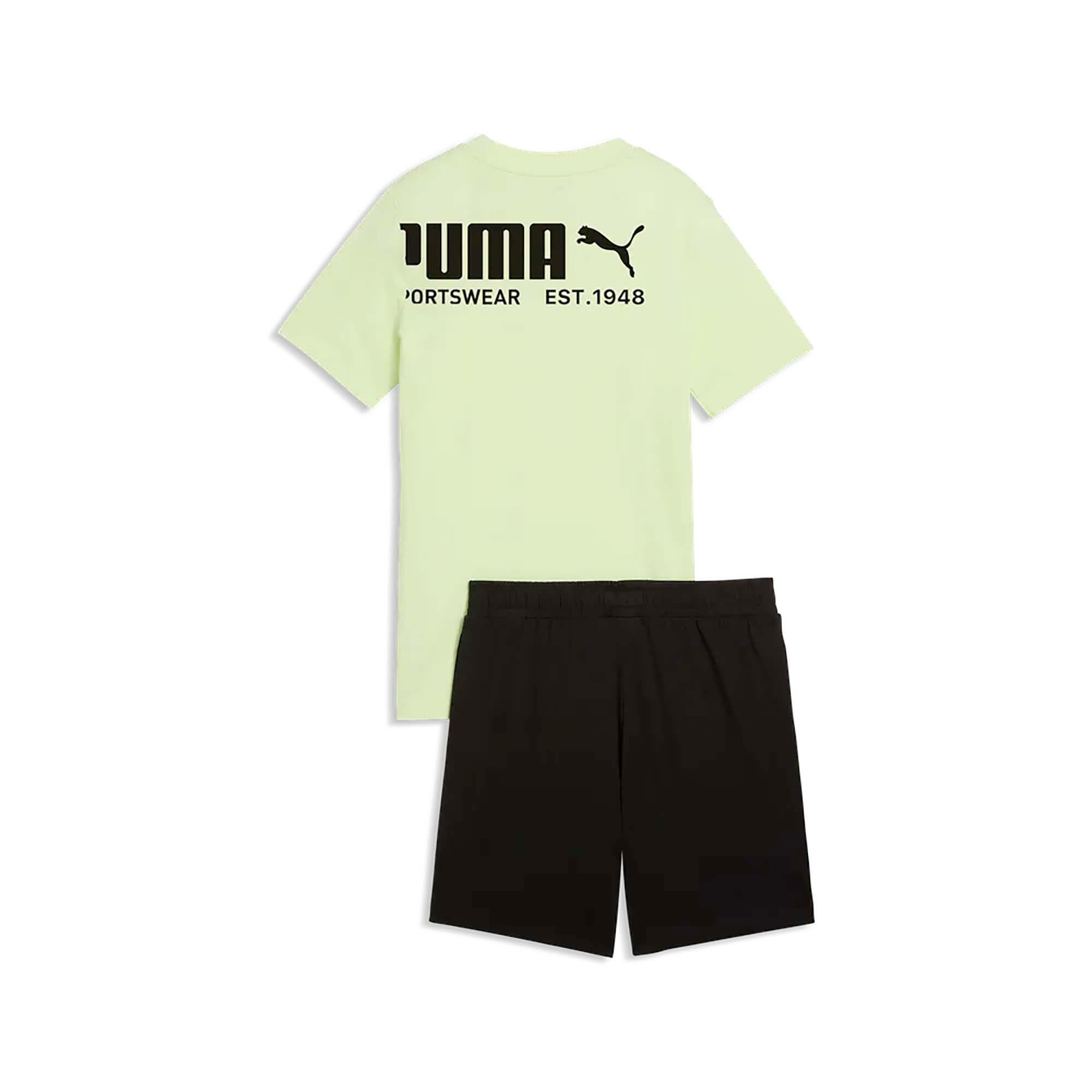 T-Shirt Puma Sport Tee And Shorts Set B Criança 2/4
