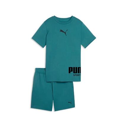 T-Shirt Puma Sport Tee And Shorts Set B Enfant